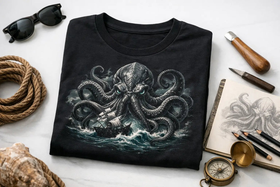 Kraken Shirt Design That Actually Feels Timeless