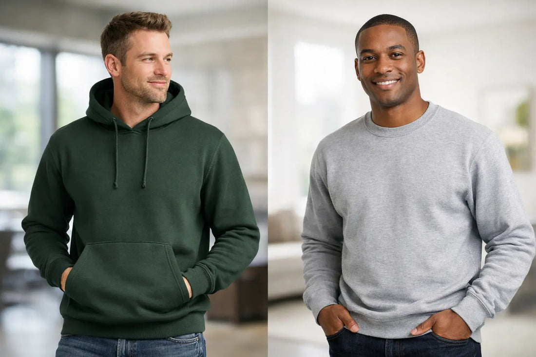 Pullover vs Crewneck Sweatshirts: Which Fits You?
