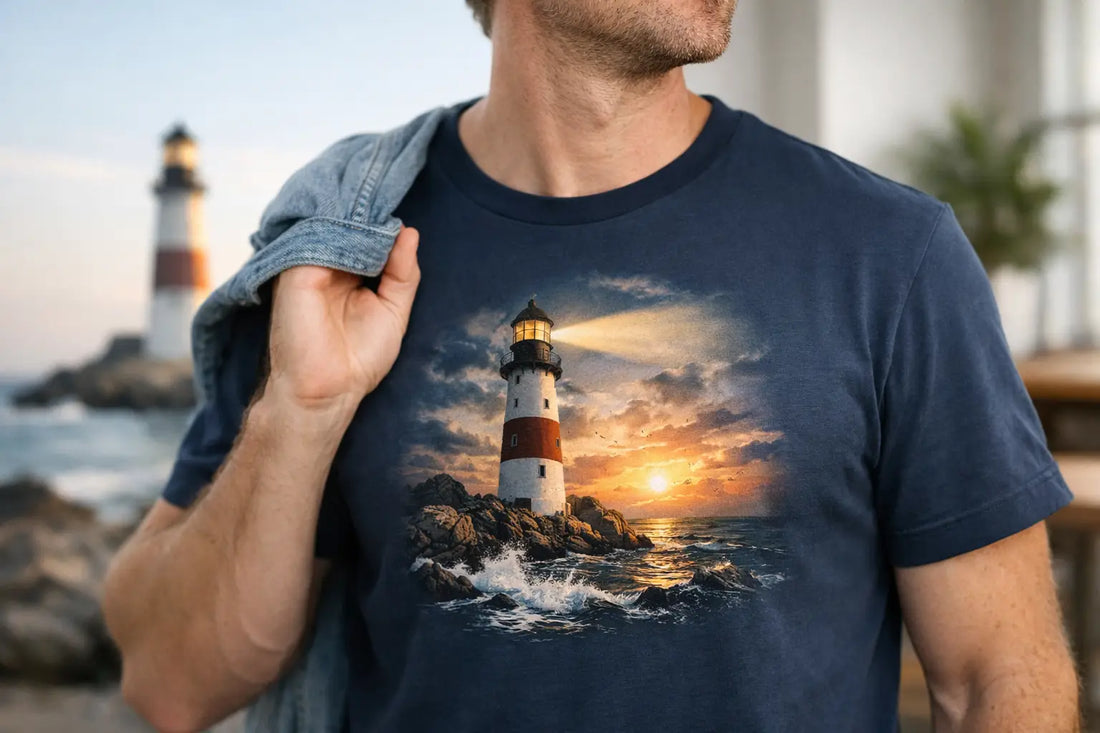 Why a Lighthouse Graphic Tee Still Hits