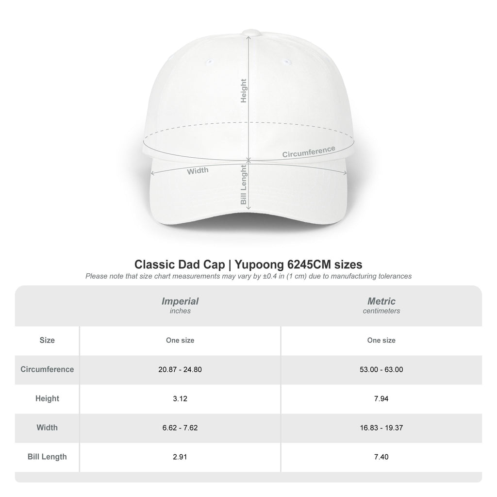 Hollow Current Logo Dad Cap — Classic Baseball Hat