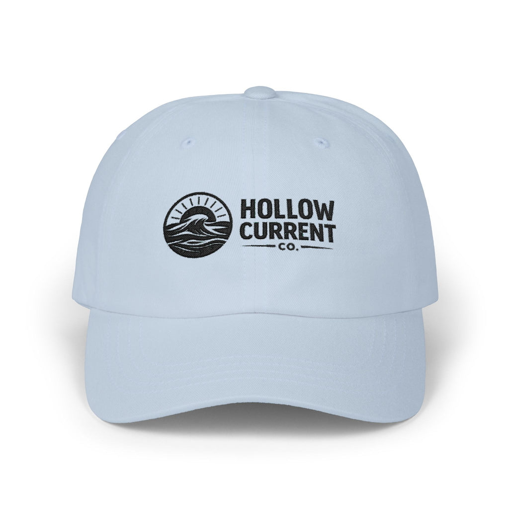 Hollow Current Logo Dad Cap — Classic Baseball Hat